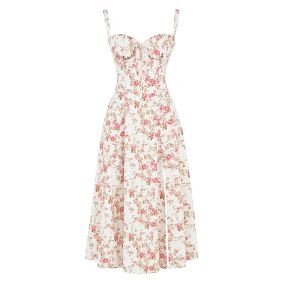 Tirzah - Flowy Boho Slip Skirt Dress