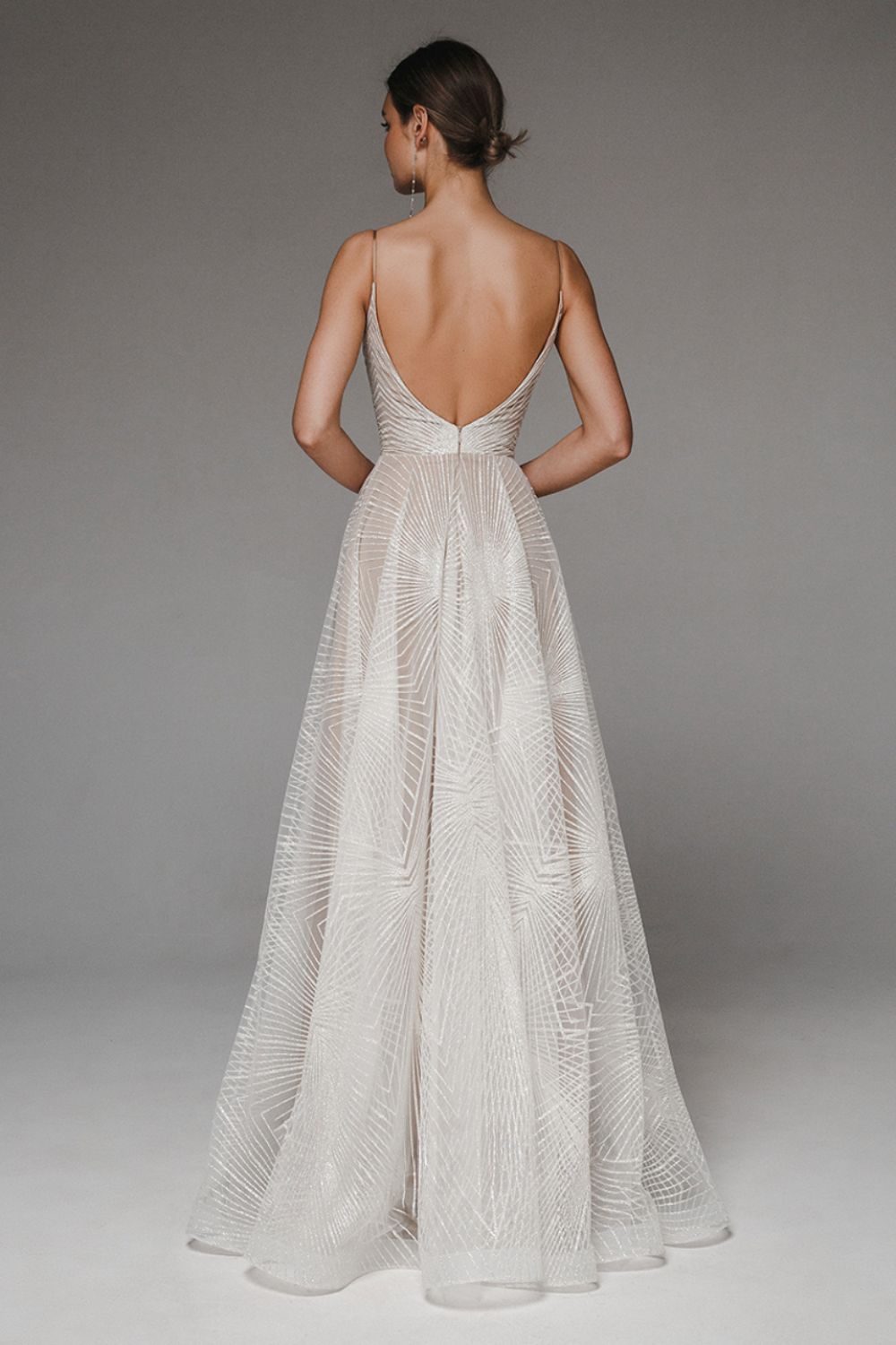 Thalassa - Sparkly Floor Length Party Dress